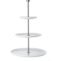 Grande Etagere 3-stufig  flach Ø 30 H 47cm