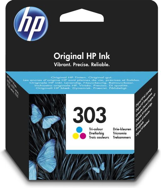 HP 303 (T6N01AE) - 3-couleurs - Cartouche d'encre 3-couleurs