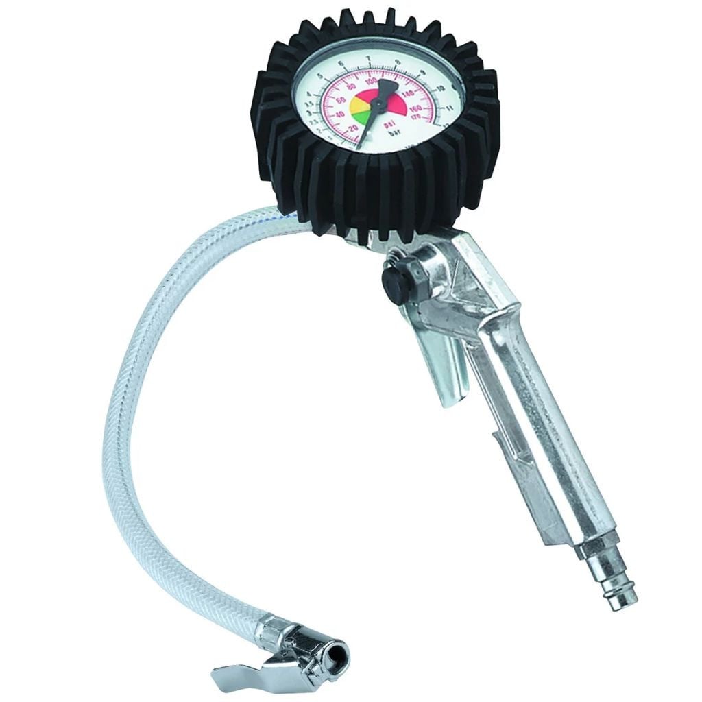 Einhell bandenopvulmeter voor compressor accessoires
