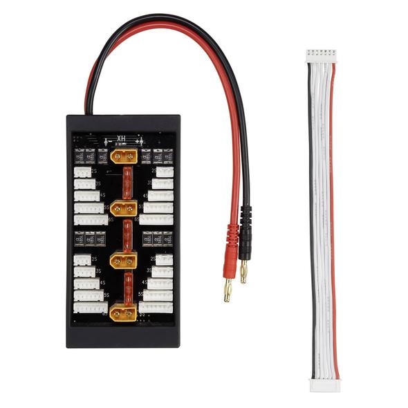 Voltcraft Ladeboard XT60 4-fach mit Sicherung (QS-PCB00013)