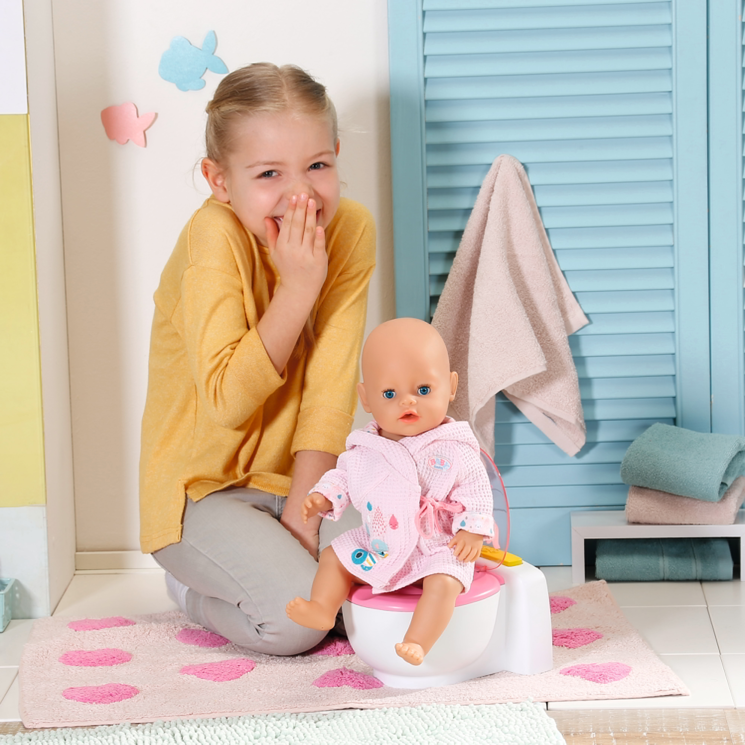 BABY BORN Puppenzubehör »Poo Poo Toilette«