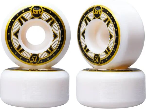 Jart Skateboards Skateboard Rollen Jart Astral 102A 4 Stk. (51mm - Weiß)