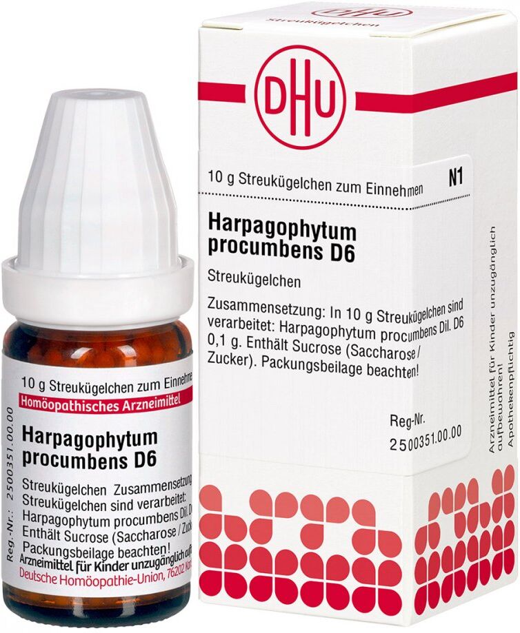 DHU Harpagophytum Proc. D6 Globuli