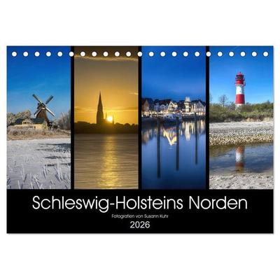 Schleswig-Holsteins Norden (Tischkalender 2026 DIN A5 quer), CALVENDO Monatskalender