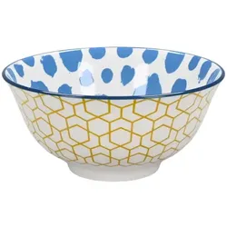 Cilio Bowl aus Porzellan - AMICI Waben