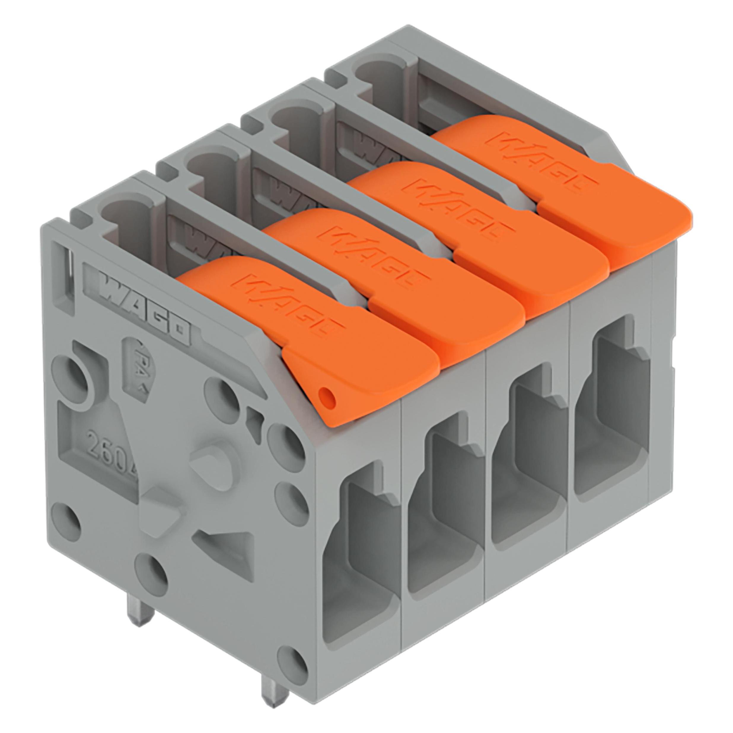 Wago Leiterplattenklemme mit Hebel (2604-1108)