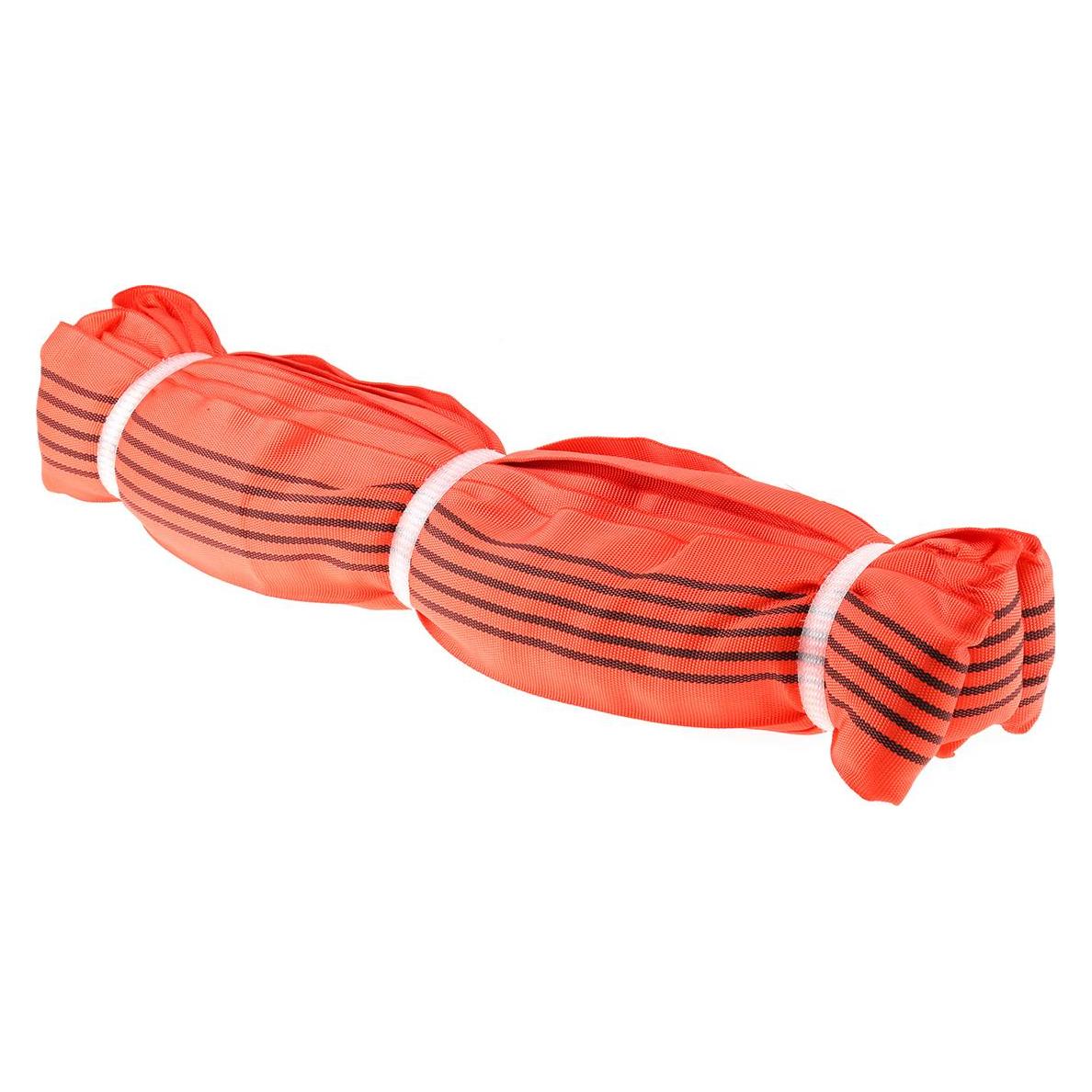 RS PRO Red round lifting sling,4m 5ton pull (7292988)