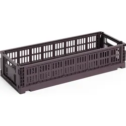 Hay Colour Crate Aufbewahrungskorb Mini Oblong, Bordeaux