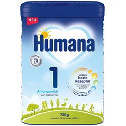 HUMANA Anfangsmilch 1 5HMO Pulver 750 g