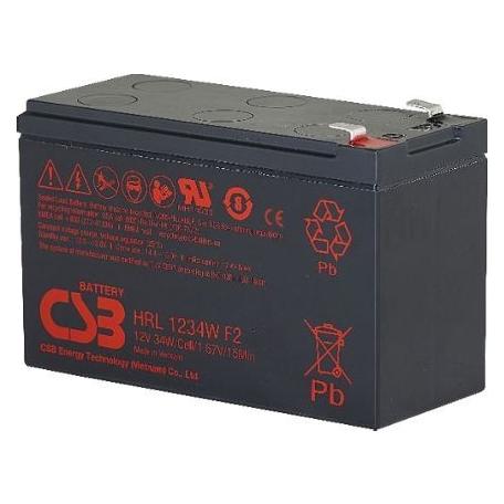 Server CSB Batterie Batterie 12V 9Ah 34W Pb F2 | HRL1234W (HRL1234W)