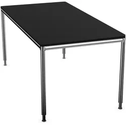 BOSSE S-DESK | Schreibtisch schwarz | 160x80 cm | Modul Space