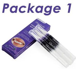 Uplifted Goods Purple Precision Color Correcting Teeth Whitening Pen package 1