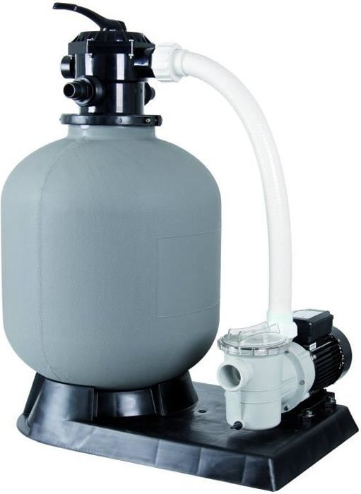 Ubbink Sandfilteranlage Poolfilterset 400, 6m3/h, Ø 400mm Kessel, Poolmax TP50 Pumpe, 6-Wege-Ventil
