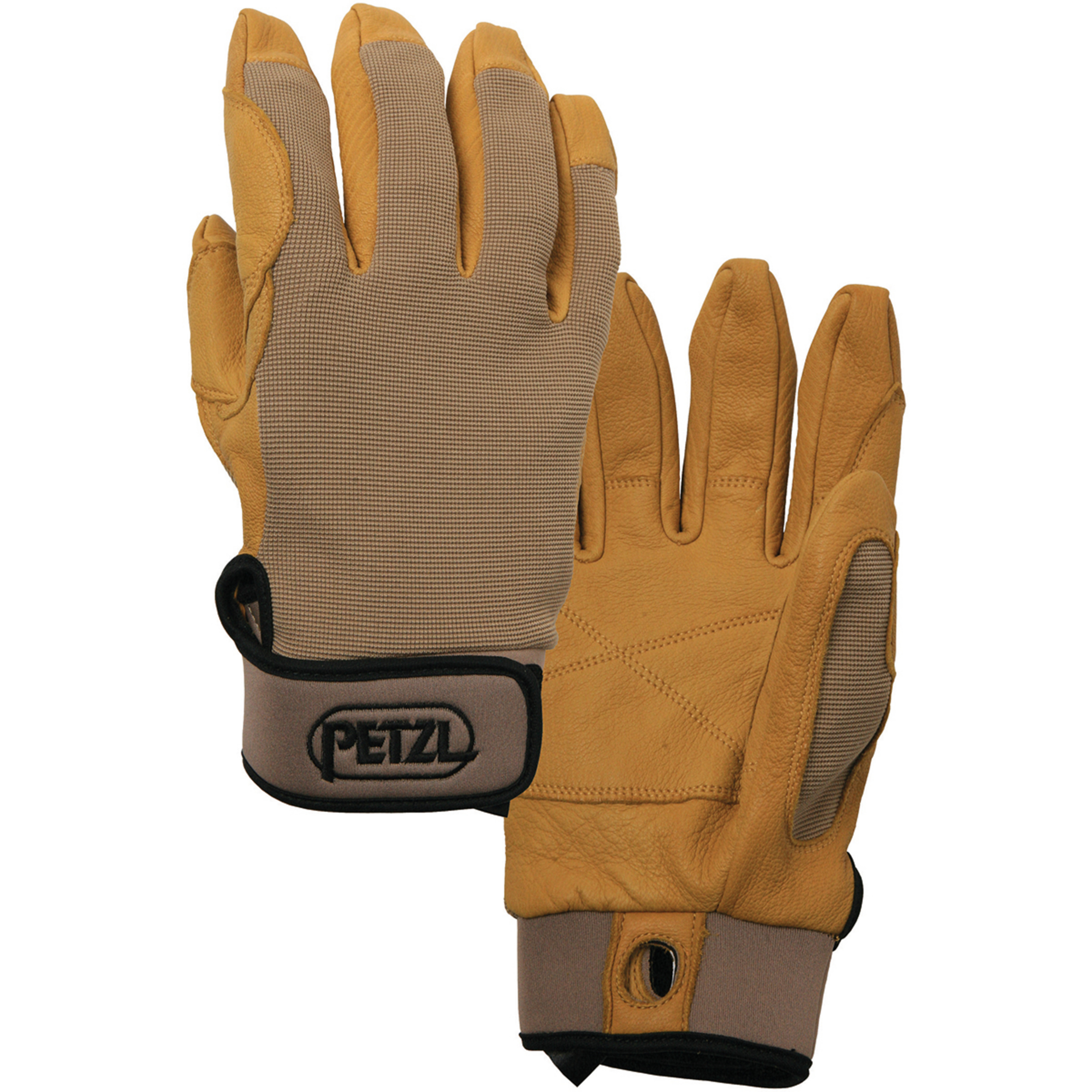 Petzl Cordex Klettersteighandschuhe Klettersteig-Handschuhe beige Größe S Alpinklettern | Klettersteig Widerstandsfähig
