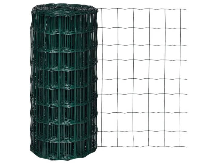 vidaXL Gartenzaun Maschendraht Gitterzaun Schweißgitter 25x0,8m