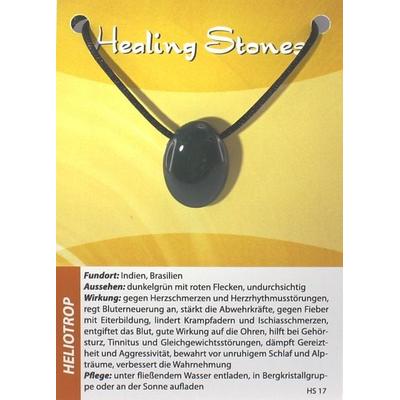 Heliotrop Healing Stones Maxicard