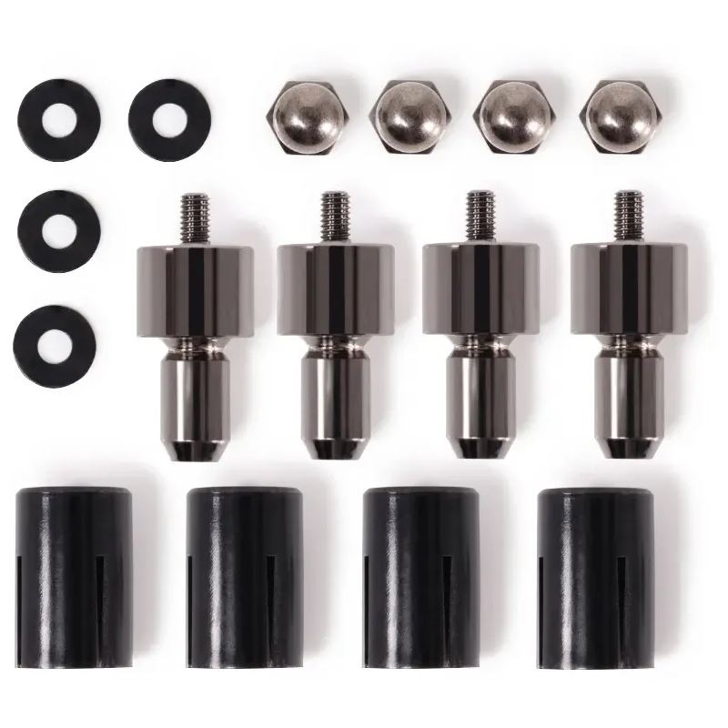 Alphacool Core Push Mounting 25mm M3/M4/UNC 6-32 Set 4x