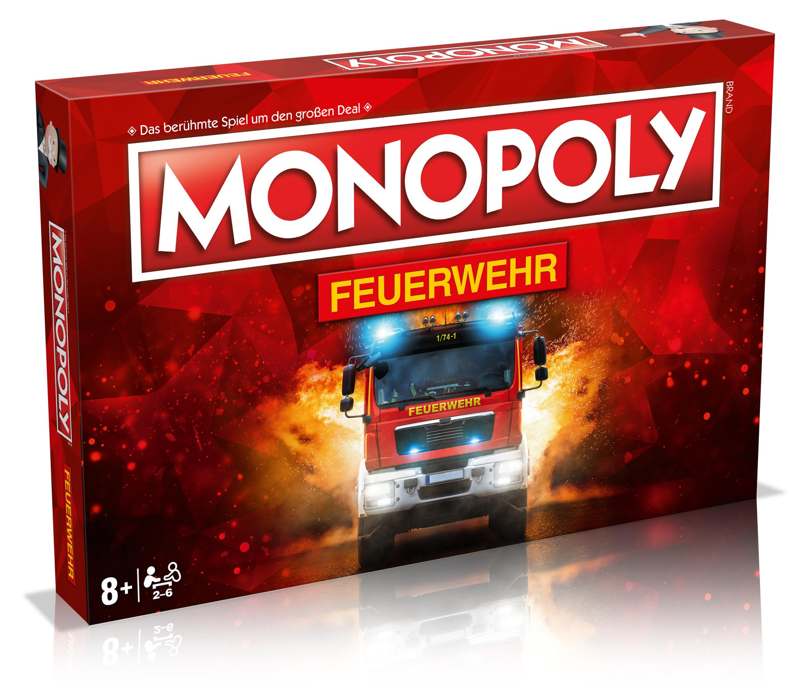 Winning Moves Monopoly Brandweer Gezelschapsspel