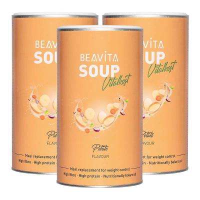 3 x Beavita Vitalkost Plus, Kartoffelsuppe 3x540 g Pulver