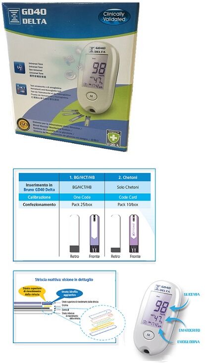 Bruno Farmaceutici Bruno Gd40 Delta Glucometro