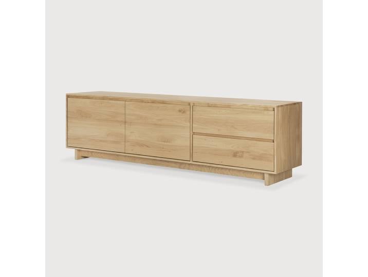 Ethnicraft Wave Indoor TV Anrichte Eichenholz 210x46x60 cm