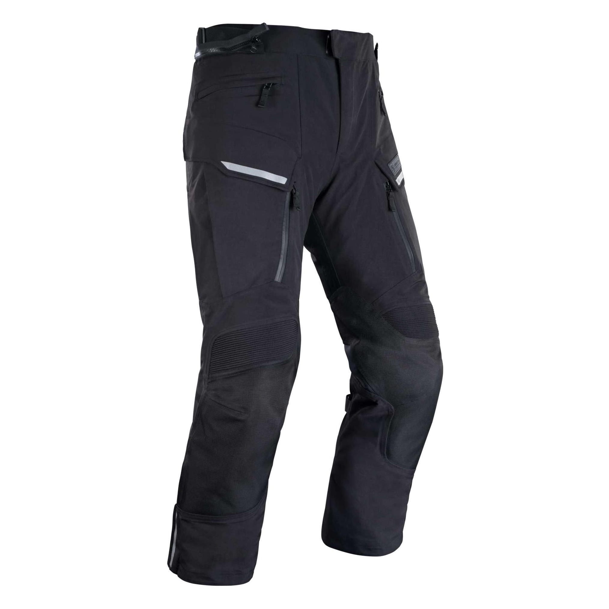 Oxford Herren Motorcycle Pant Stormland Dry2Dry Motorradhose, Tech Black, 4XL (Herren, 4XL) (TM216101R4XL)