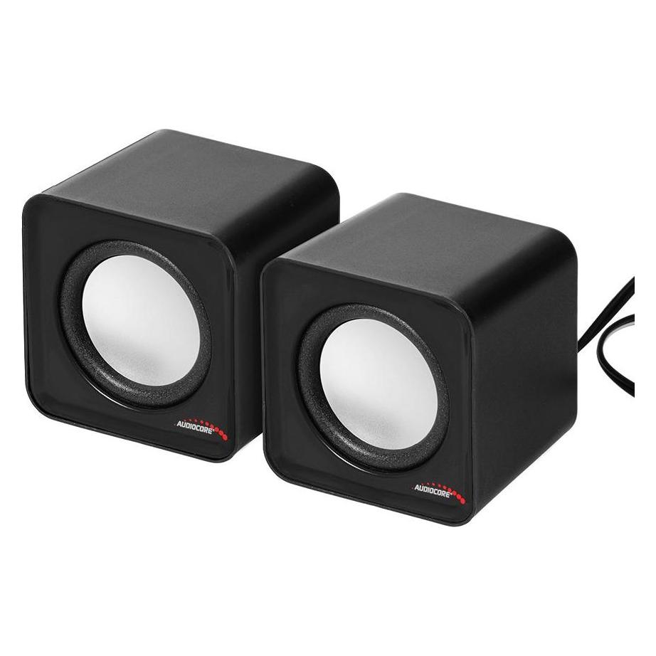 Audiocore AC870 B 2-way Black, Grey Wired (AC870B)