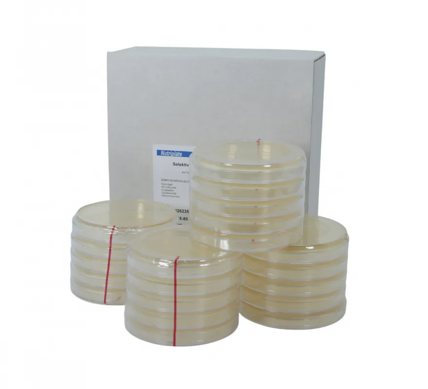 Nutriplate GmbH Nährboden für die Mikrobiologie (20 Petrischalen) Pilz Agar n. Kimmig 0421.85