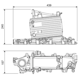 Ladeluftkühler VALEO 818684 für Audi Q5