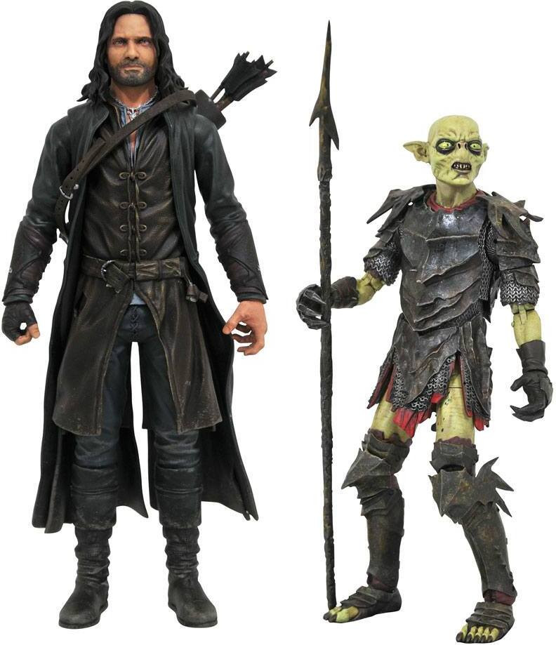 Diamond Select Lord of the Rings Select Actiefiguren Serie 3 Assortiment Hoogte: 18 cm