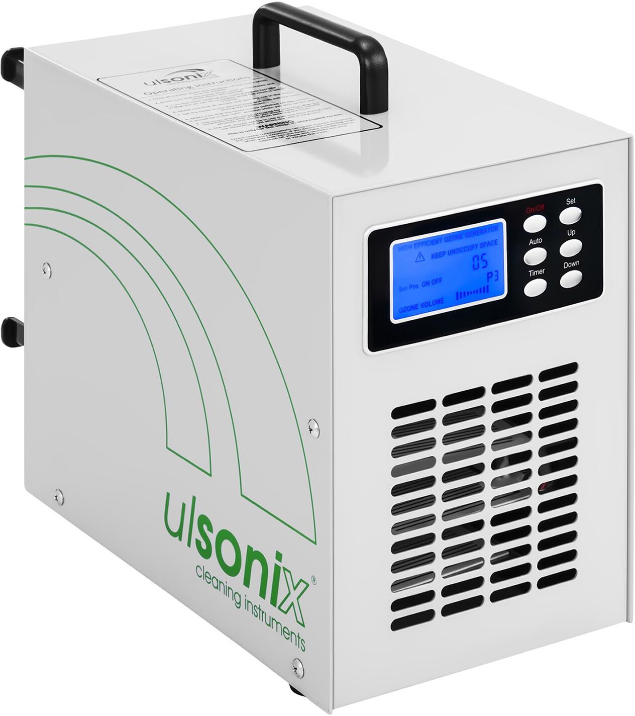 ulsonix Ozongenerator - 20.000 mg/h - 205 Watt - digital AIRCLEAN 20G