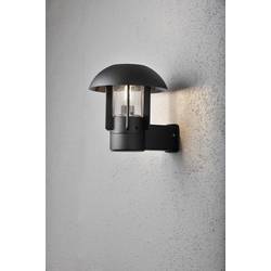 Konstsmide Heimdal 404-750 Außenwandleuchte Energiesparlampe, LED E27 60 W Schwarz