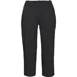 MAMMUT Damen Caprihose Hiking V Capri, Größe 38 in Schwarz Schwarz