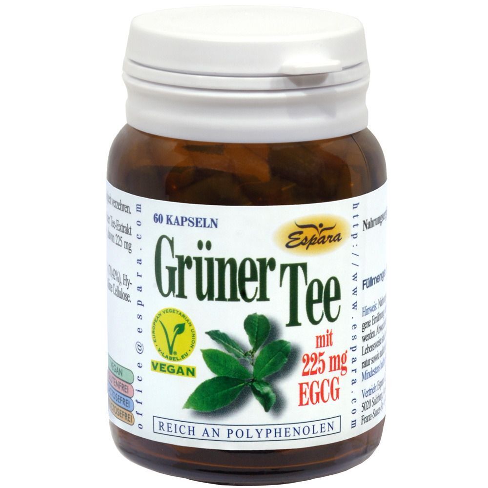 Grüner Tee 2x60 St Kapseln