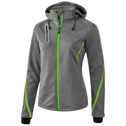erima Softshelljacke Funktion Damen grey melange/green gecko 36