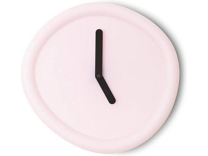 Werkwaardig Round Clock - Wandklok - Dikke wijzers - Babyroze
