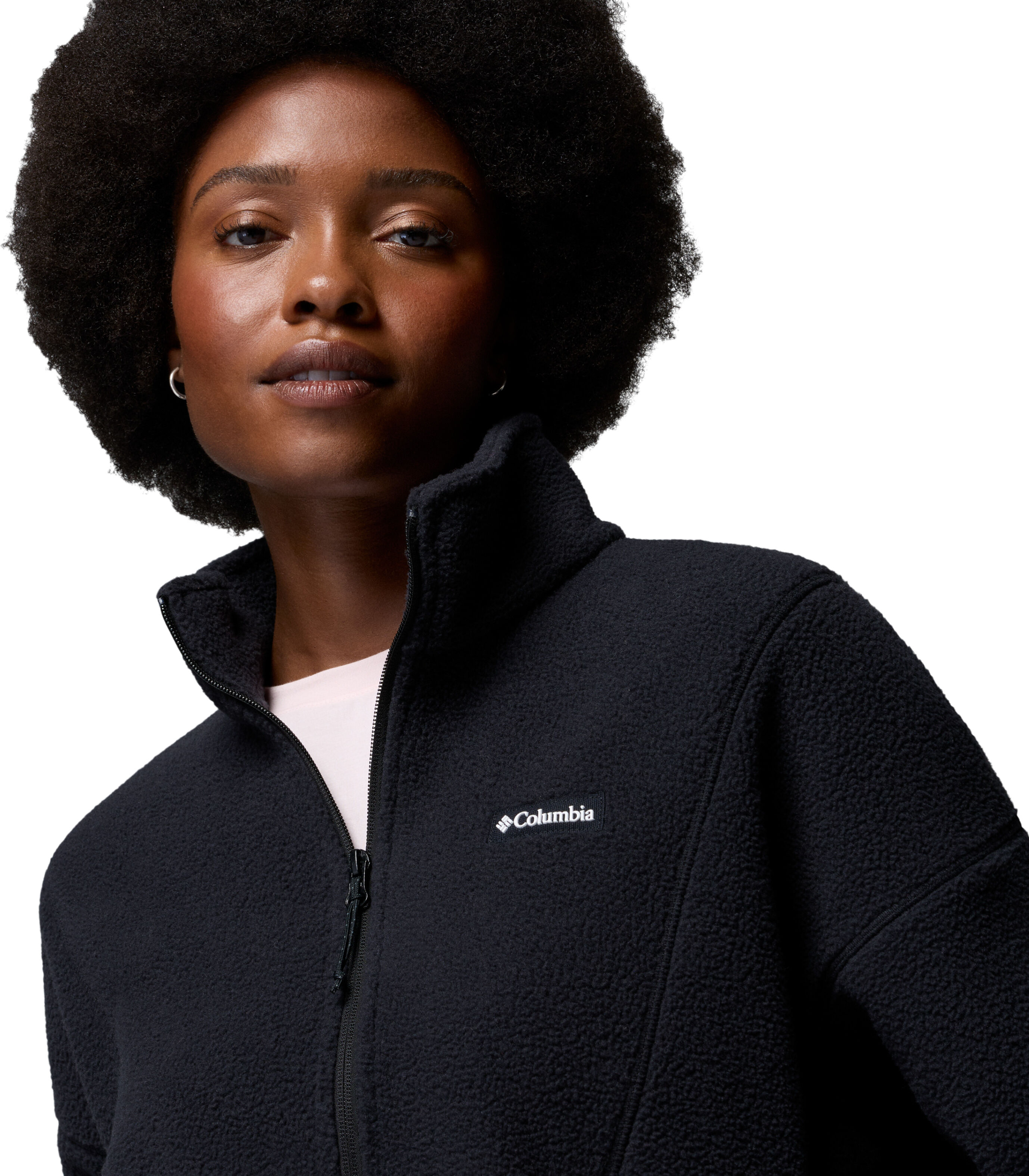 Fleecepullover COLUMBIA "Timber Meadow MTR Fleece HZ", Damen, Gr. M (38/40), schwarz, Fleece, Obermaterial: 100% Polyester, Sweatshirts Fleecepullover, wasserabweisend, windabweisend, Langarm-Ausführung, atmungsaktiv schwarz M (38/40)