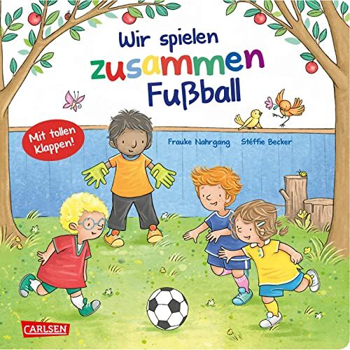 Frauke Nahrgang - Wir spielen zusammen Fußball: Aufklappbuch - Preis vom 16.10.2026 11:41:07 h