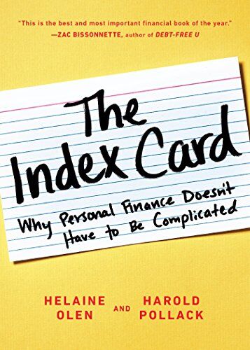 Helaine Olen - The Index Card: Why Personal Finance Doesn't Have to Be Complicated - Preis vom 30.09.2026 22:30:23 h