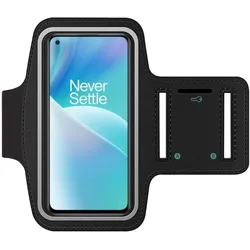 SmartFitness OnePlus Nord 2T Handy Sport Armband, Smartphone Sportarmband, Schwarz