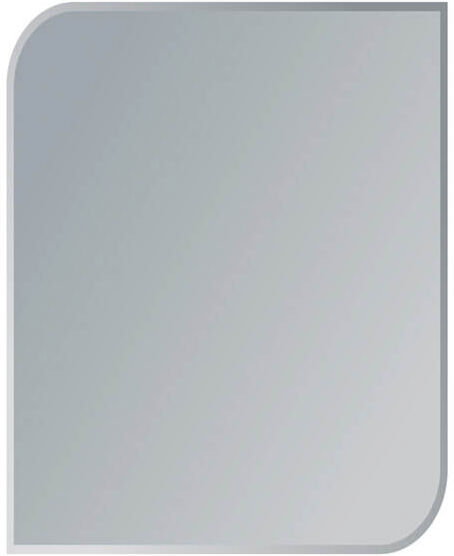 Showerdrape Islington Large Rectangular Wall Mounted 70 x 50cm Bathroom Mirror