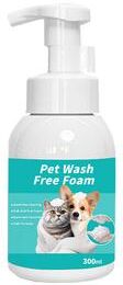 Pet Hub 300ml Waterless Pet Shampoo Foam For Dogs Cats, Dry Bath No Rinse Cleaner, Deodorizing Odor Removal Formula 300ml Waterless Pet Shampoo Foam For Dogs Cats, Dry Bath No Rinse Cleaner, Deodorizing Odor Removal Formula
