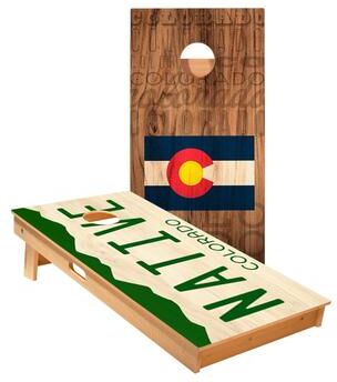 Skip's Garage Colorado Native Cornhole Boards