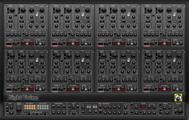 Cherry Audio Eight-Voice Synthesizer