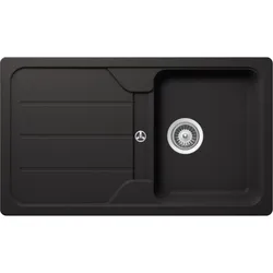 Schock Einbauspüle Formhaus D-100 A Nero - Auflagespüle