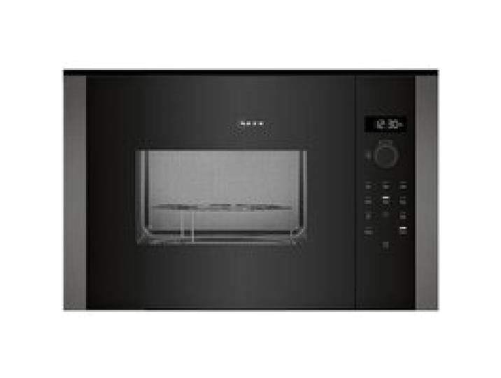 Neff Micro-ondes encastrable HLAGD53G0 25 L 900 W Gris graphite 8 programmes Porte pivotante
