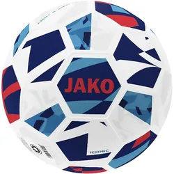 JAKO Iconic 290g Leicht-Fußball Kinder 671 - weiß/navy/rot, 290g 3
