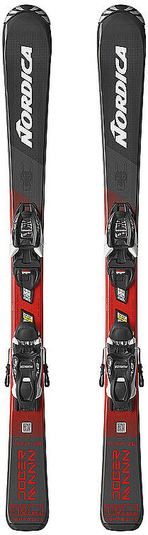 NORDICA  Kinderski Set Team J R FDT (70-90) + JR 4.5 FDT  schwarz   70 70