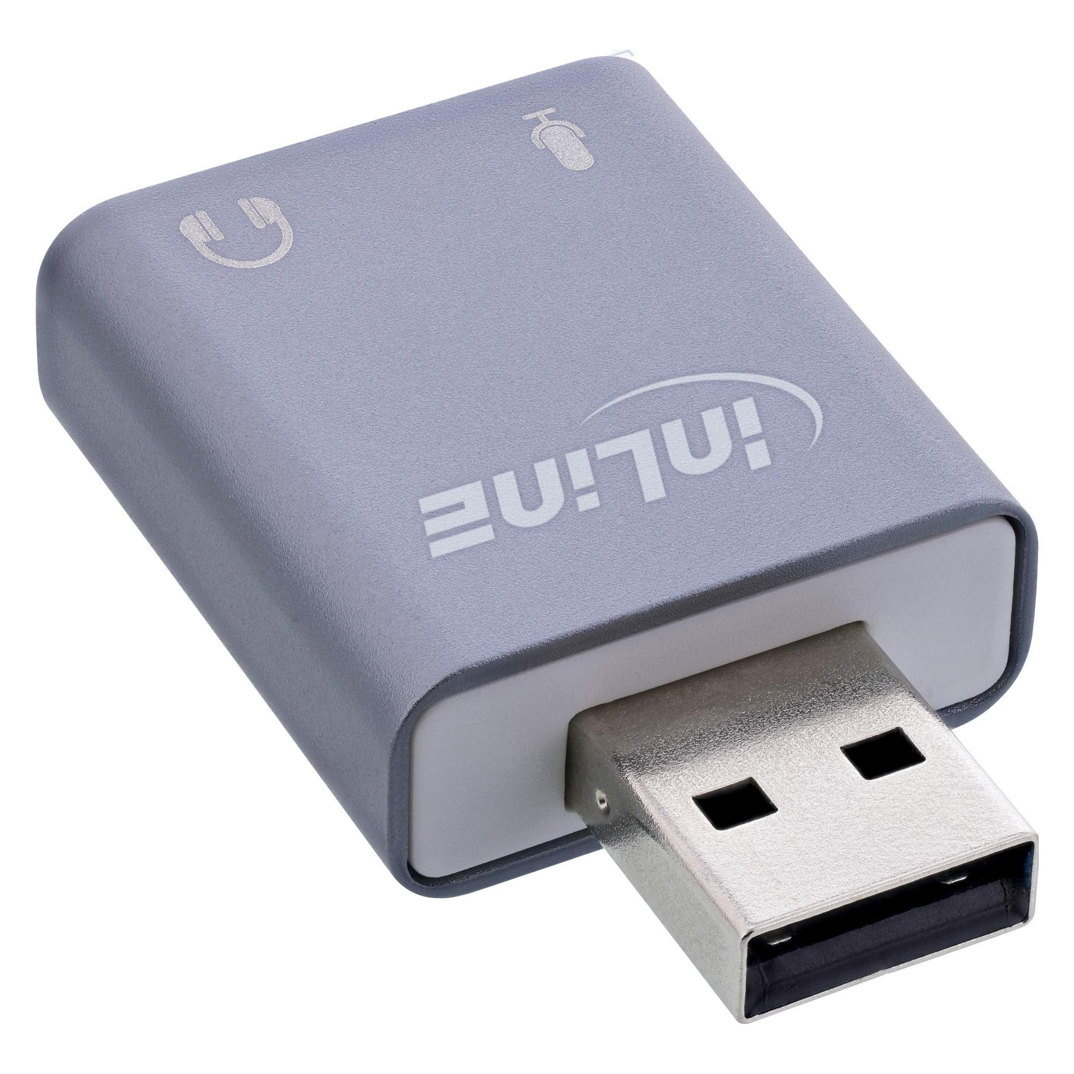 InLine USB Audio Soundadapter (USB, USB 2.0) (33051E)