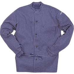 Hemd 431, blau/weiß, Größe XL - blau/weiß - XL